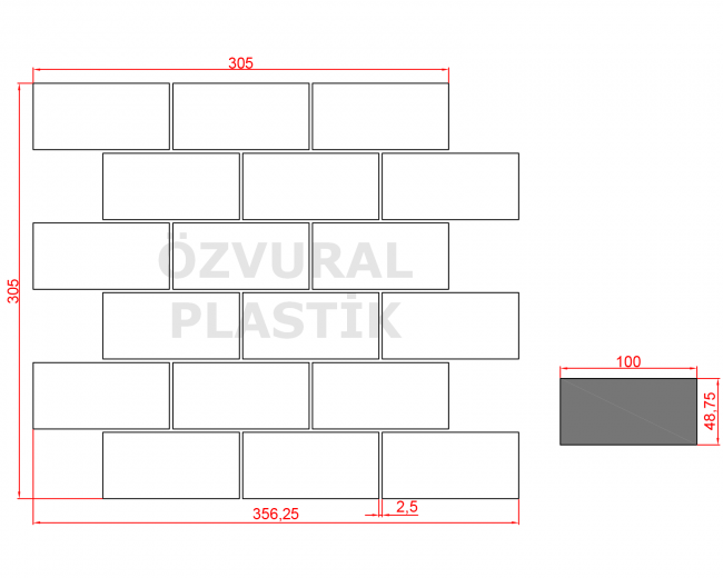 K008 - Kauçuk Dizgi Kalıbı