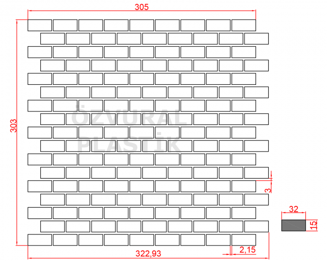 K120 - Kauçuk Dizgi Kalıbı
