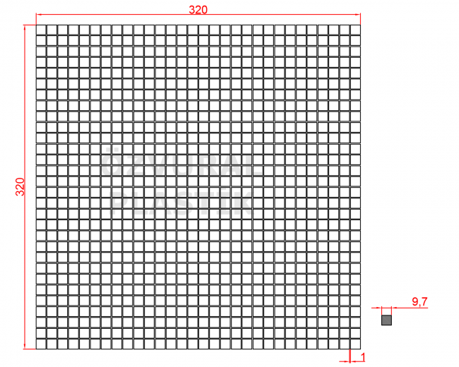 K158 - Kauçuk Dizgi Kalıbı