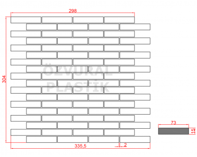 K017 - Kauçuk Dizgi Kalıbı