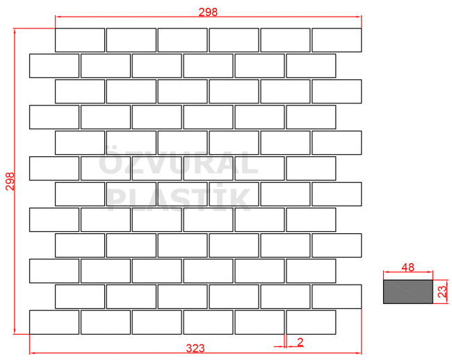 K298 - Kauçuk Dizgi Kalıbı