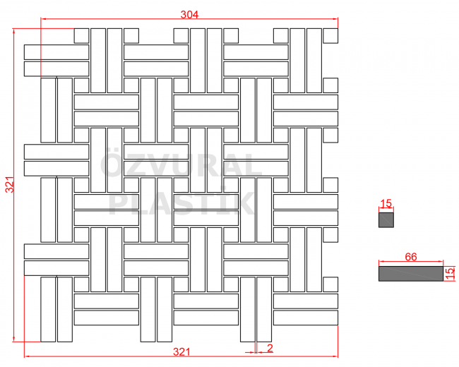 K347 - Kauçuk Dizgi Kalıbı