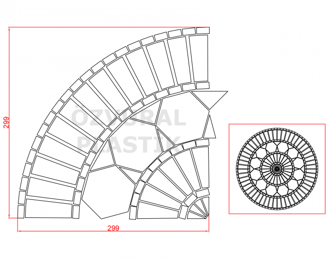K520 - Kauçuk Dizgi Kalıbı