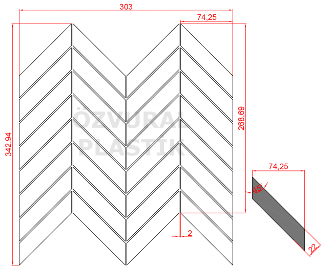K678 - Kauçuk Dizgi Kalıbı