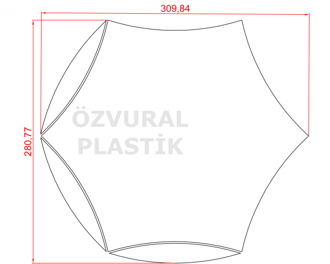 K711 - Kauçuk Dizgi Kalıbı