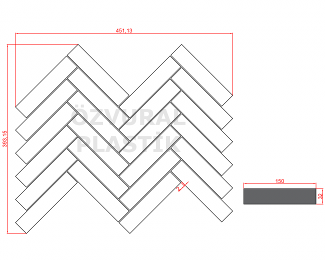 K857 - Kauçuk Dizgi Kalıbı