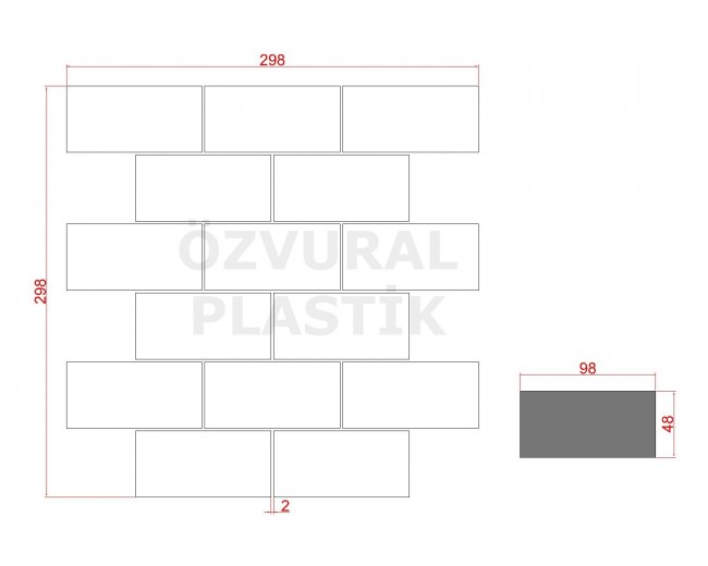 KCM 053 - Plastik Dizgi Kalıbı