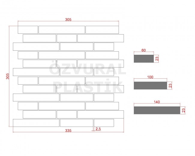 KCM 066 - Plastik Dizgi Kalıbı
