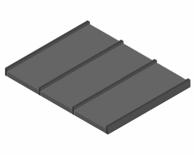 152x400mm 3sıra Kesim Kalıbı