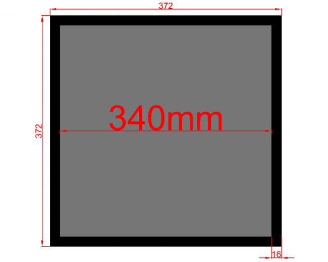 340mm Kesim Kalıbı