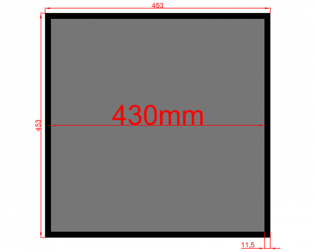 430mm Kesim Kalıbı